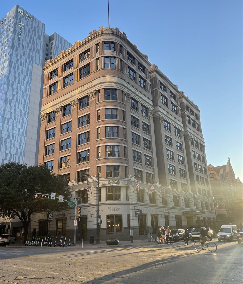 parkeralewis's tweet photo. The Littlefield Building built 1910, home of the Bitcoin Commons, built pre Federal Reserve, will live long past. You do not want to be the bitcoiner sitting at home or at your desk job on March 14th. Get your tickets to the Bitcoin Takeover.
https://t.co/25q1v8GLiv https://t.co/V8IuMs1952