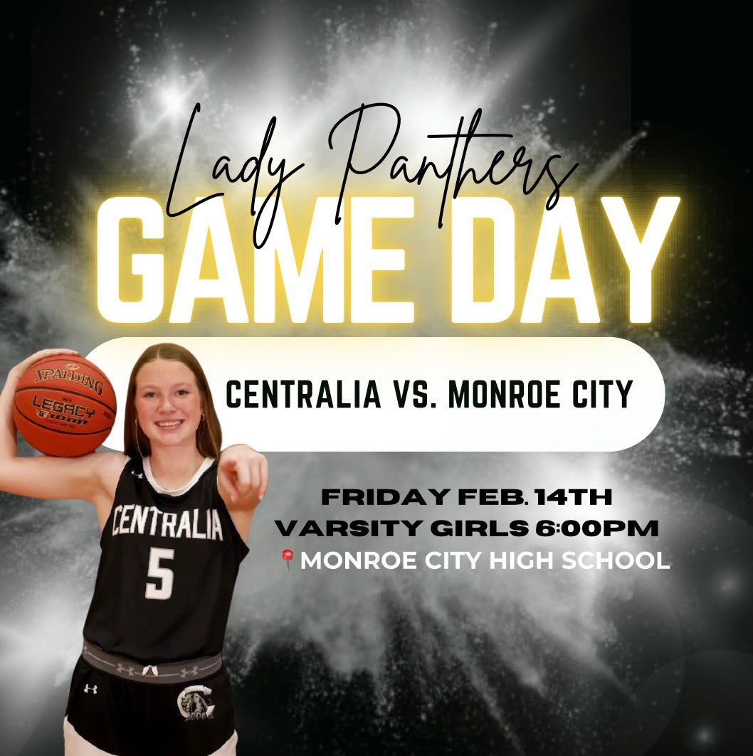 Centralia Lady Panthers WBB (@wbbcentralia) on Twitter photo Back in CCC action tonight! C3 #3 Lady Panthers (22-1, 3-0) at Monroe City (15-7, 1-3).
<a href="/RodKRCG13/">Rod Smith</a> <a href="/Megan_aub_brink/">Megan Brinkmann</a> <a href="/JeremyJacob88/">Jeremy Jacob</a> <a href="/ChrisDuerr/">Chris Duerr</a> <a href="/ClarenceCanno13/">Clarence Cannon Conference</a> <a href="/KOMUsports/">KOMU 8 Sports</a> <a href="/MbcaCoaches/">MBCA</a> <a href="/BenArnetKOMU/">Ben Arnet</a> <a href="/NemoPressbox/">NEMO Pressbox</a> <a href="/austinward41/">Austin Ward</a> <a href="/RoundBallBrad/">Brad Hayes</a> Back in CCC action tonight! C3 #3 Lady Panthers (22-1, 3-0) at Monroe City (15-7, 1-3).
<a href="/RodKRCG13/">Rod Smith</a> <a href="/Megan_aub_brink/">Megan Brinkmann</a> <a href="/JeremyJacob88/">Jeremy Jacob</a> <a href="/ChrisDuerr/">Chris Duerr</a> <a href="/ClarenceCanno13/">Clarence Cannon Conference</a> <a href="/KOMUsports/">KOMU 8 Sports</a> <a href="/MbcaCoaches/">MBCA</a> <a href="/BenArnetKOMU/">Ben Arnet</a> <a href="/NemoPressbox/">NEMO Pressbox</a> <a href="/austinward41/">Austin Ward</a> <a href="/RoundBallBrad/">Brad Hayes</a>