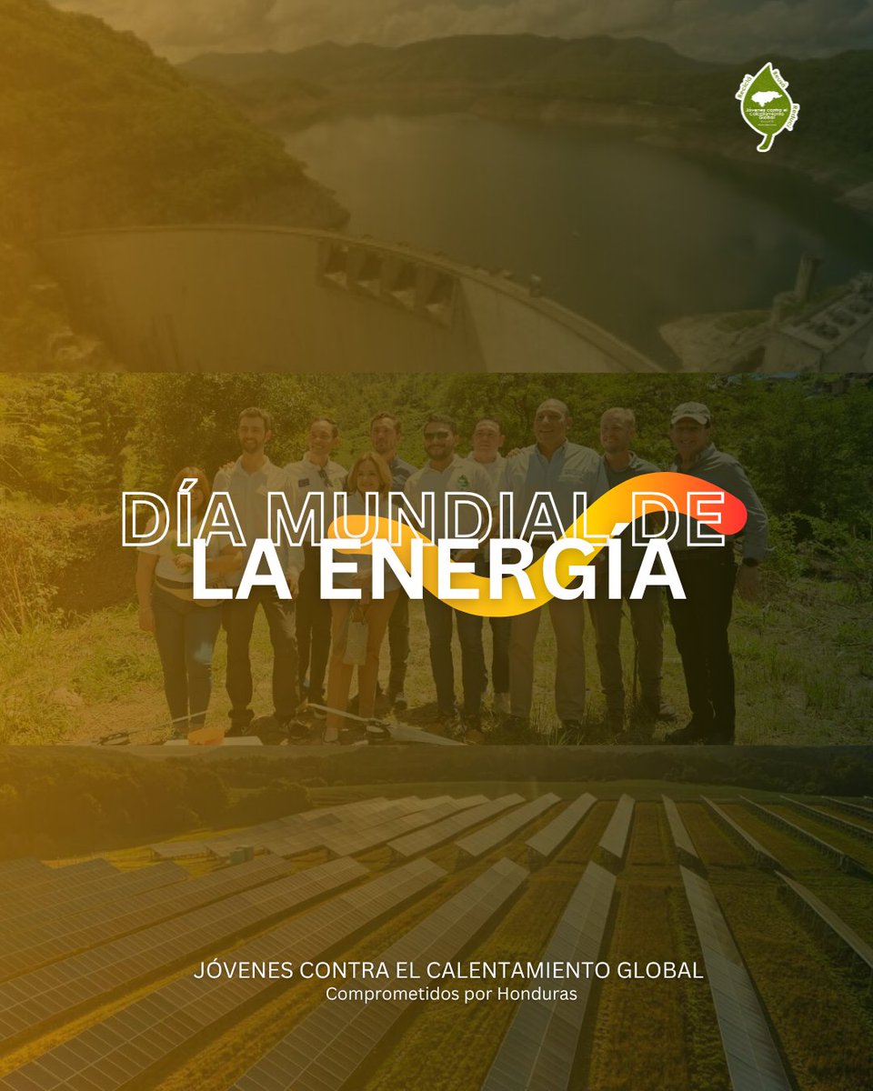 #DíaMundialDeLaEnergía | Hoy en día, los combustibles fósiles que mueven el 🌎, son la principal causal de contaminación atmosférica.  
¡Las energías renovables son la solución para la sostenibilidad!
Los #JCCG🌱 seguimos impulsando las energías renovables por un planeta limpio.