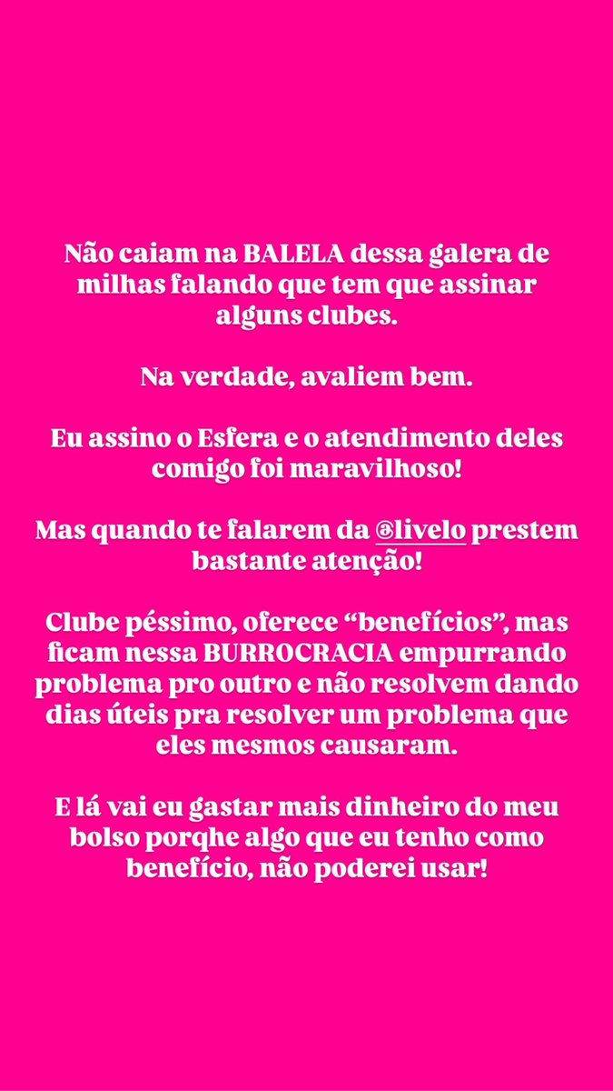 alineapproves's tweet photo. Continuação do papo com a @FaleComLivelo https://t.co/m8IF6ShhDn
