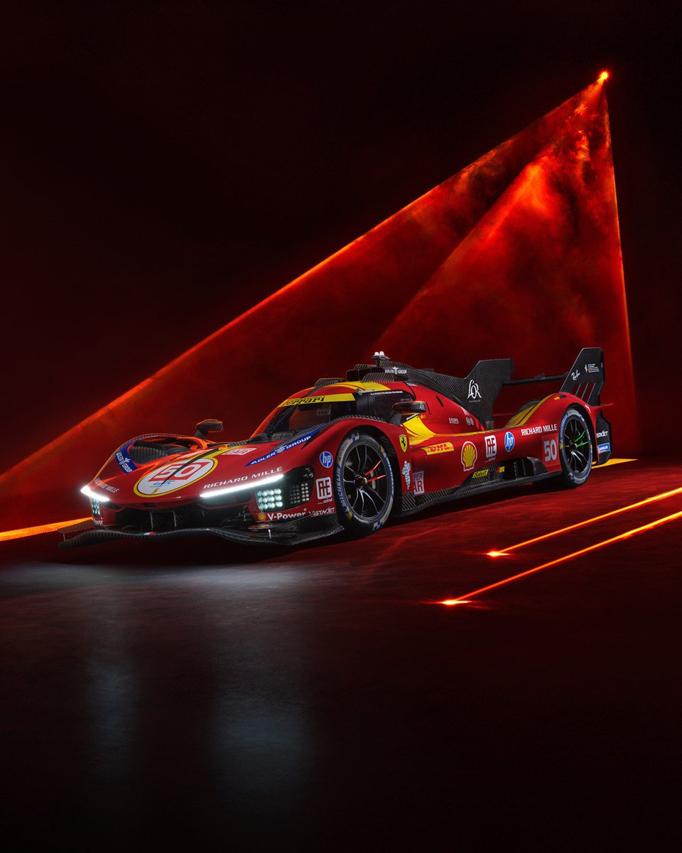 FerrariHypercar's tweet photo. Designed to push the limits. Engineered for endurance. Meet the 2025 #Ferrari499P.

#FerrariHypercar https://t.co/sF9sYIBE3q