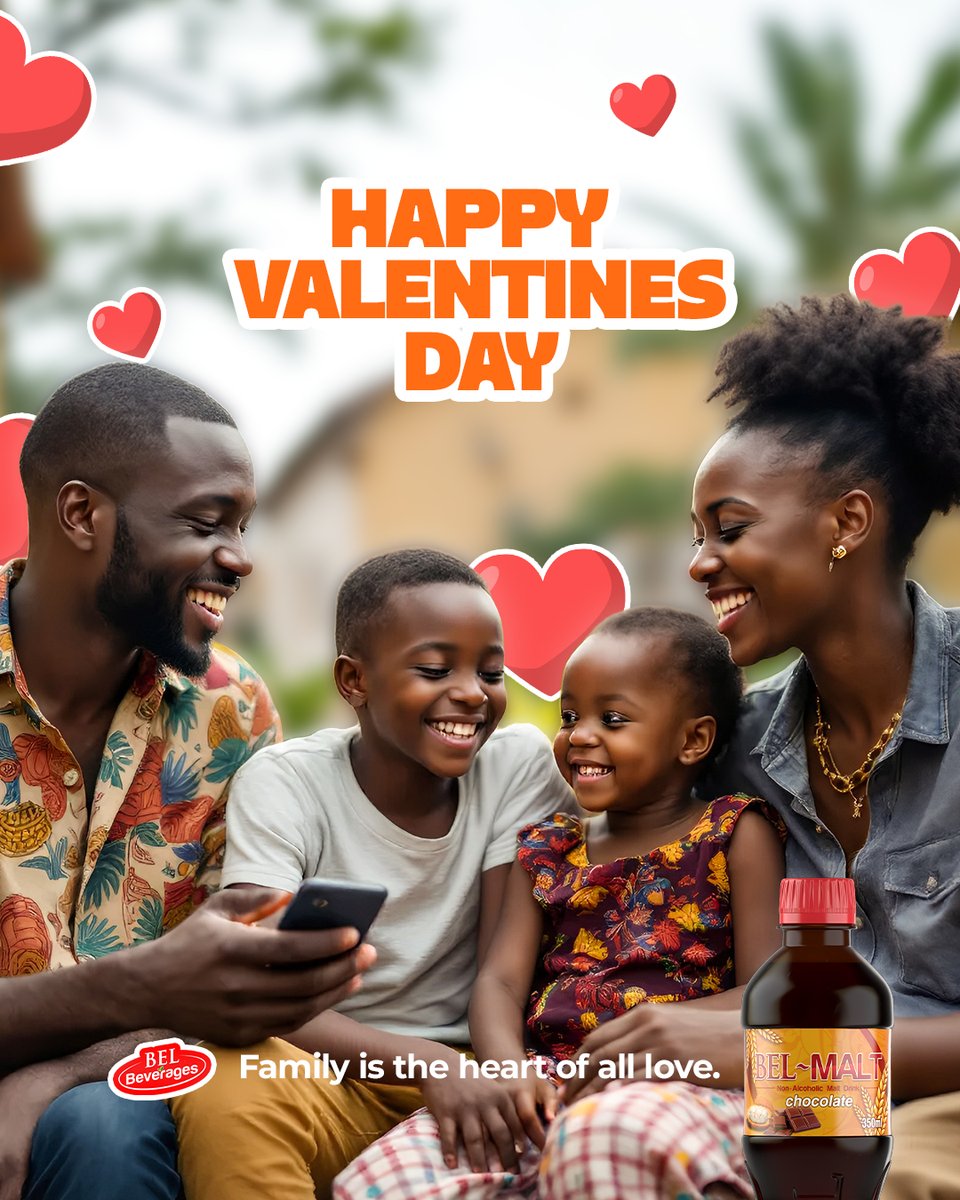 Family love is forever! 💖 This Valentine’s Day, let’s celebrate the bonds that make life sweeter—Bel Malt Chocolate is here to make every moment even more special! 🥤🍫 #happyvalentinesday #familylove #belmaltchocolate 😍