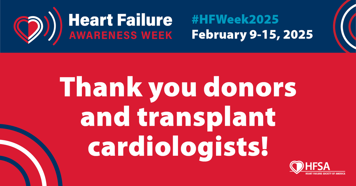 HFSA's tweet photo. Happy Valentine's Day & National Donor Day ❤️
We're sending gratitude to the donors and transplant cardiologists who have given the gift of life through organ donation. To share you story, use #MyHFStory2025.
#HFWeek2025 #NationalDonorDay #TalkDonation #BeTheGift #organdonation https://t.co/XbkK9v7xXY