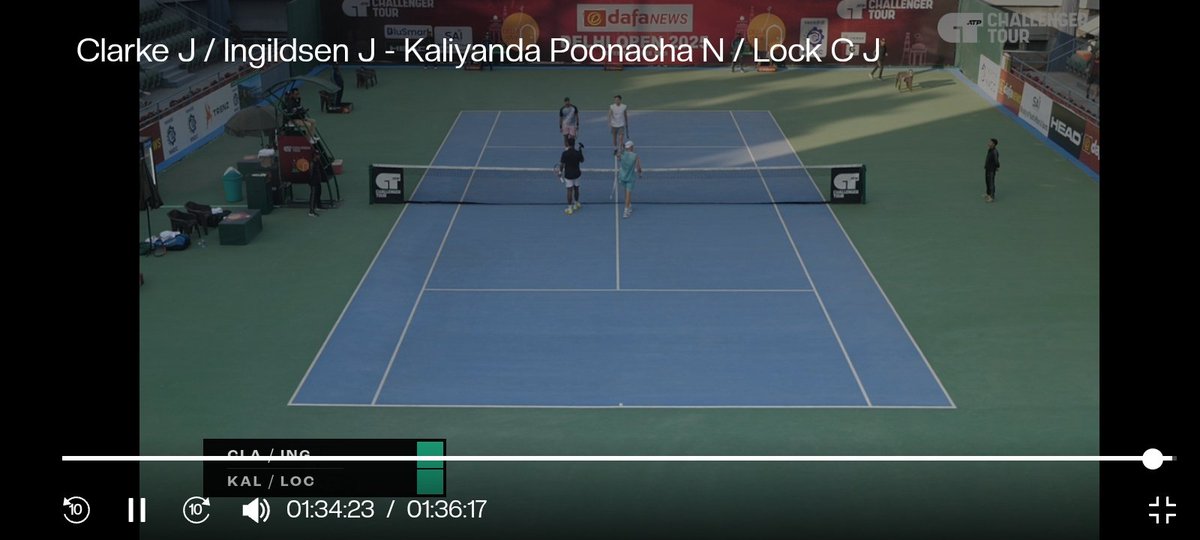 Shuvo10976159's tweet photo. Indian challenge is still alive in mens doubles category at #delhiopen https://t.co/bjec2UX2LS