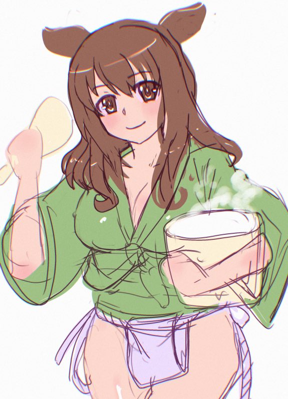 コミッションラフ 小結んだどん 