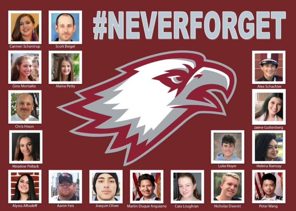 Congressman Jared Moskowitz (@repmoskowitz) on Twitter photo It’s been 7 years since the shooting at my alma mater, Marjory Stoneman Douglas High School in Parkland, Florida. Time hasn’t lessened the pain of that horrific day.
Please join me in remembering the 17 innocent lives taken from us too soon. It’s been 7 years since the shooting at my alma mater, Marjory Stoneman Douglas High School in Parkland, Florida. Time hasn’t lessened the pain of that horrific day.
Please join me in remembering the 17 innocent lives taken from us too soon.