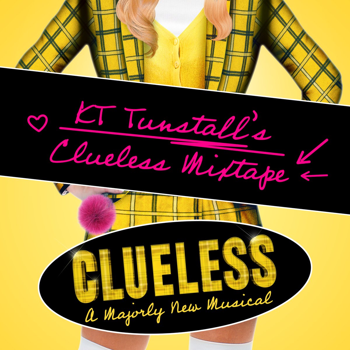 You thought we'd open without a Mixtape?! AS IF! 💛

‘KT Tunstall’s Clueless Mixtape’ is ready for your ears TODAY!
A 6 track compilation of some of our fave songs from Clueless, with Cher (Emma Flynn), Josh (<a href="/KeelanMcauley/">Keelan McAuley</a>), and <a href="/KTTunstall/">KT Tunstall</a>! 🎙️
🎶 clueless.lnk.to/musical