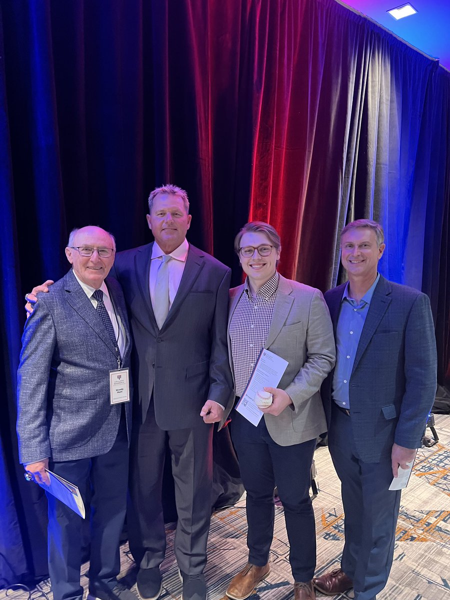Scott Hunt (@shuntredsman) on Twitter photo Dad along with <a href="/rogerclemens/">Roger Clemens</a> at the college baseball Hall of Fame Night. Also pictured is former <a href="/cu3xnatlchamps/">Cumberland University Baseball</a> outfielder Dr. John Franklin and son Andrew. John was a star on the first World Series team in 1988. Andrew pitched at Lee University. Dad along with <a href="/rogerclemens/">Roger Clemens</a> at the college baseball Hall of Fame Night. Also pictured is former <a href="/cu3xnatlchamps/">Cumberland University Baseball</a> outfielder Dr. John Franklin and son Andrew. John was a star on the first World Series team in 1988. Andrew pitched at Lee University.