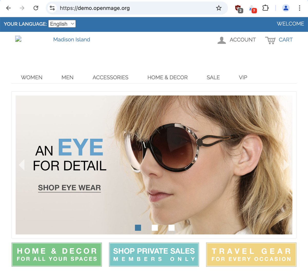 Fabrizio Balliano (@fballiano) on Twitter photo #Maho news of the day, we just released a complete #redesign of the header part of the default theme, which now looks much more #modern!
Check it out at:
demo.mahocommerce.com
<a href="/MahoCommerce/">MahoCommerce</a> #ecommerce #opensource #php #magento #openmage #Maho news of the day, we just released a complete #redesign of the header part of the default theme, which now looks much more #modern!
Check it out at:
demo.mahocommerce.com
<a href="/MahoCommerce/">MahoCommerce</a> #ecommerce #opensource #php #magento #openmage