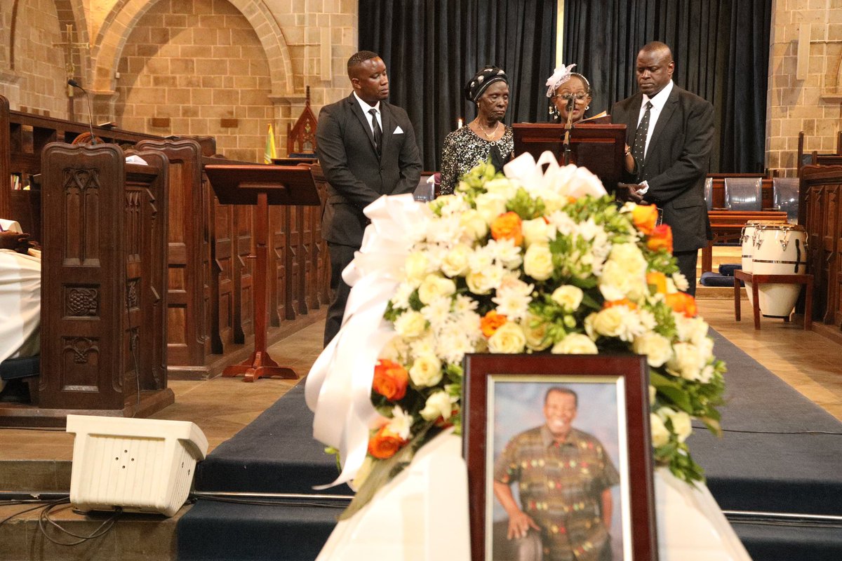Mama County <a href="/EstherPassaris/">Esther Muthoni Passaris</a> and I have joined the Family and Friends of the Late Leonard Mambo Mbotela for his memorial service at All Saints Cathedral this afternoon. On behalf of the entire <a href="/TheODMparty/">The ODM Party</a> and the people of Nairobi we say poleni sana once again. RIP, Legend.