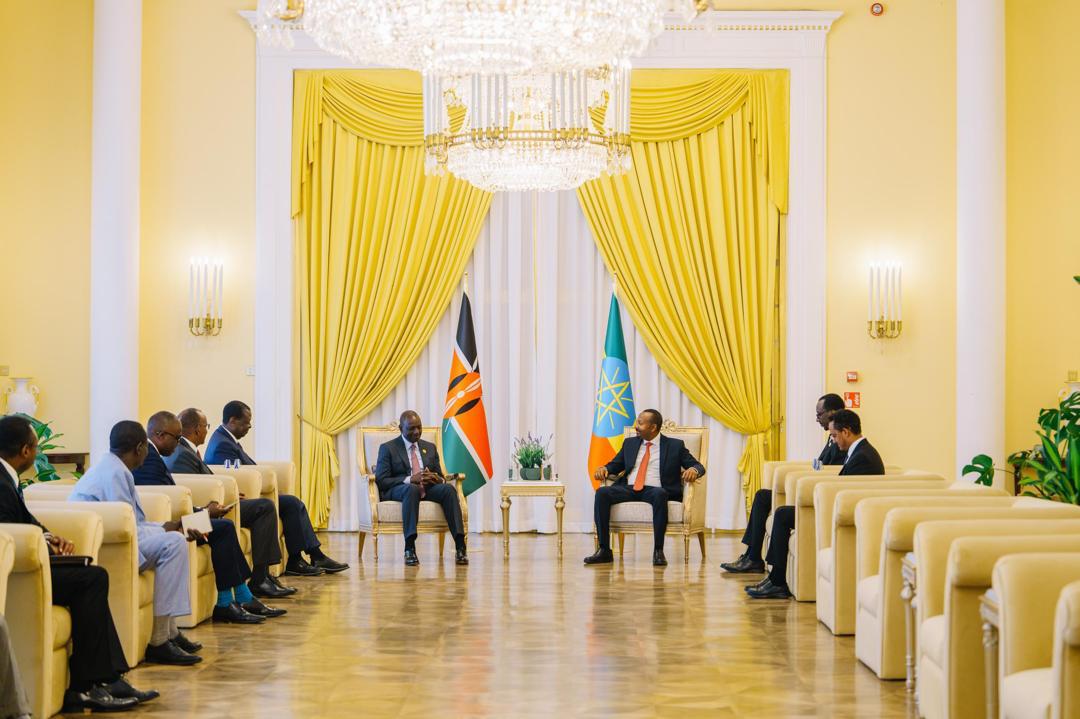 Pleased to welcome President <a href="/WilliamsRuto/">William Samoei Ruto, PhD</a> today for bilateral talks on strengthening cooperation and reviewing our existing ties.