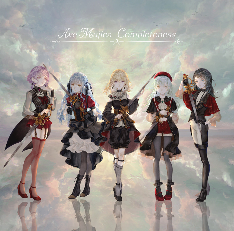 Ave Mujica 1st Album「Completeness」のジャケット、グッズイラストを