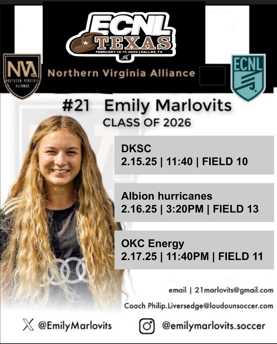 So excited for <a href="/ECNLgirls/">ECNL Girls</a> Texas showcase this weekend!