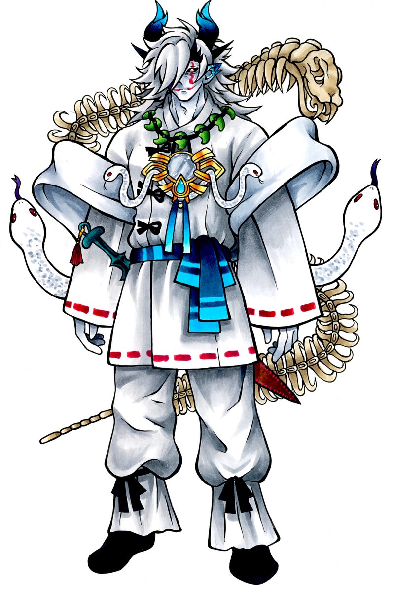 新キャラ】 八岐大蛇(やまたのおろち) 《既存キャラ》覚醒絵 酒呑童子