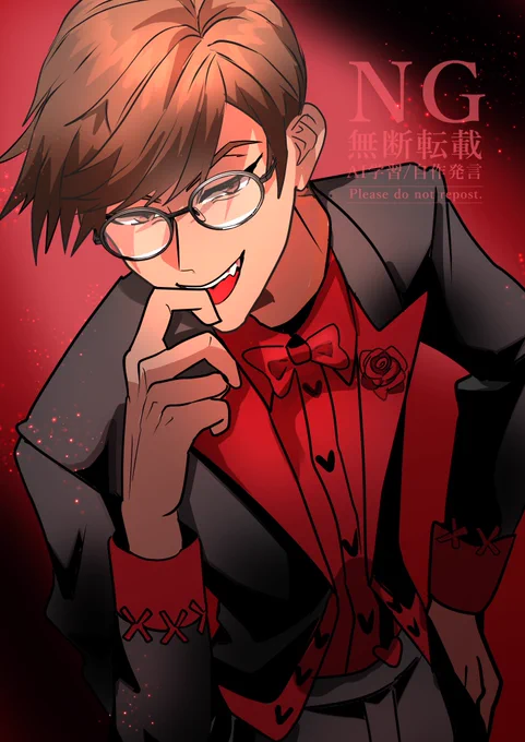 #HazbinHotelAlastor生前アラスター 121バレンタイン衣装楽しませて頂きました! 