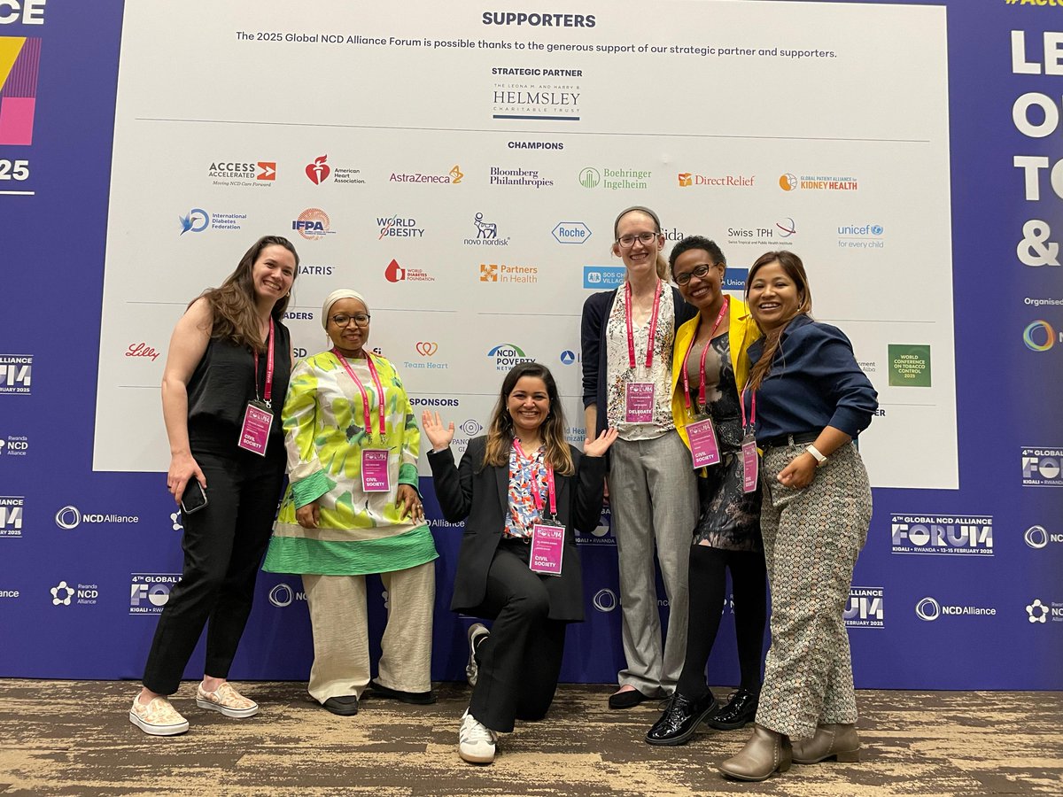 NCDI Poverty Network (@ncdipoverty) on Twitter photo Check out this all-star team of #NCD advocates! <a href="/ApoorvaGomber/">Apoorva Gomber</a>, kneeling, is all smiles with colleagues at #NCDAF2025 in Kigali. This group works tirelessly to improve care and resources for people with severe noncommunicable diseases, embodying the mission to #ActOnNCDs. Check out this all-star team of #NCD advocates! <a href="/ApoorvaGomber/">Apoorva Gomber</a>, kneeling, is all smiles with colleagues at #NCDAF2025 in Kigali. This group works tirelessly to improve care and resources for people with severe noncommunicable diseases, embodying the mission to #ActOnNCDs.