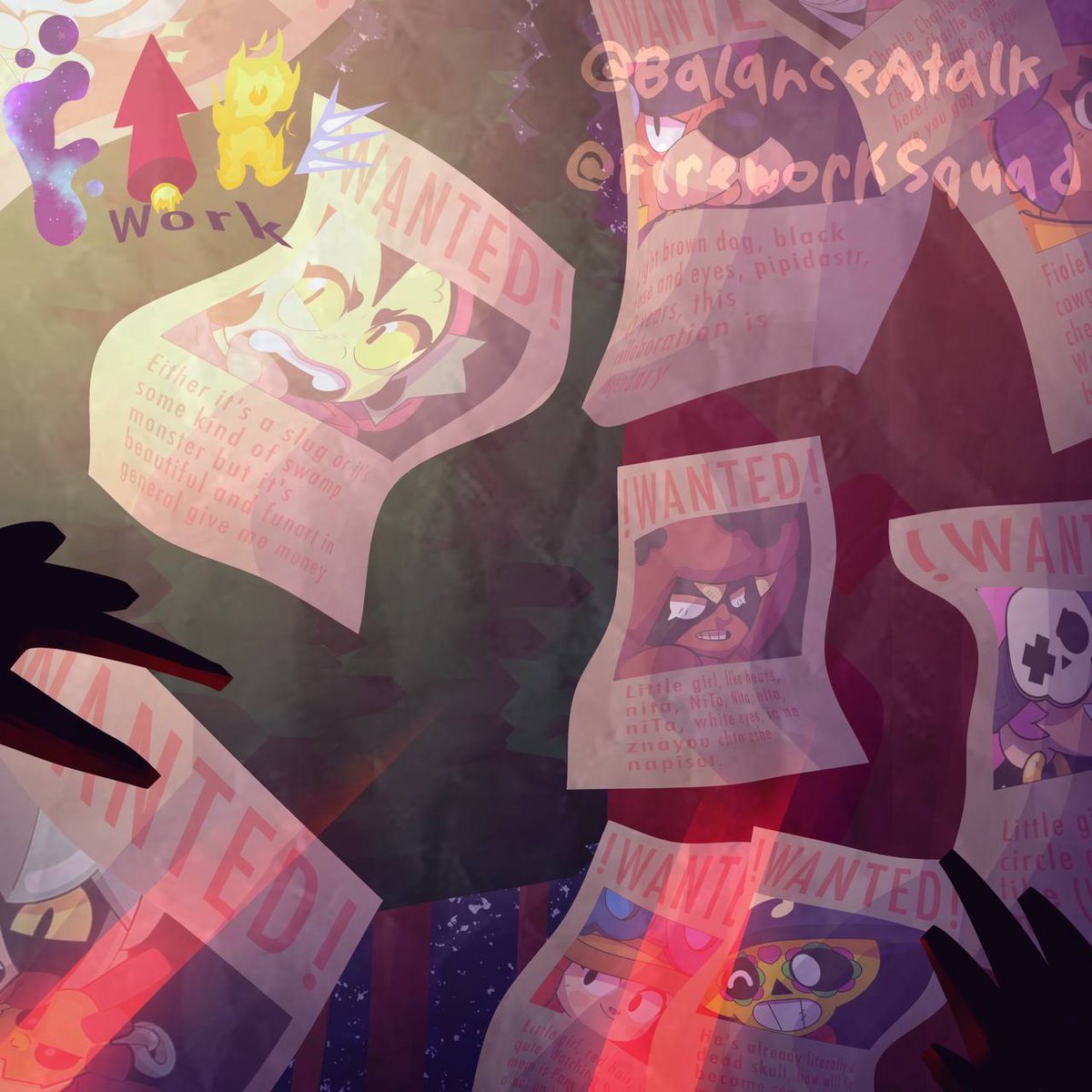 ChristmasCollab's tweet photo. New collab!🌲🌌🩸
Brawlers began to disappear in the forest.... Worried about their disappearance, their friends went looking for them and found the answer, but in exchange, they could no longer leave the forest... They became.... UNHOLY 
#BrawlStars #Collab #Concept https://t.co/HHwqaxgzXa