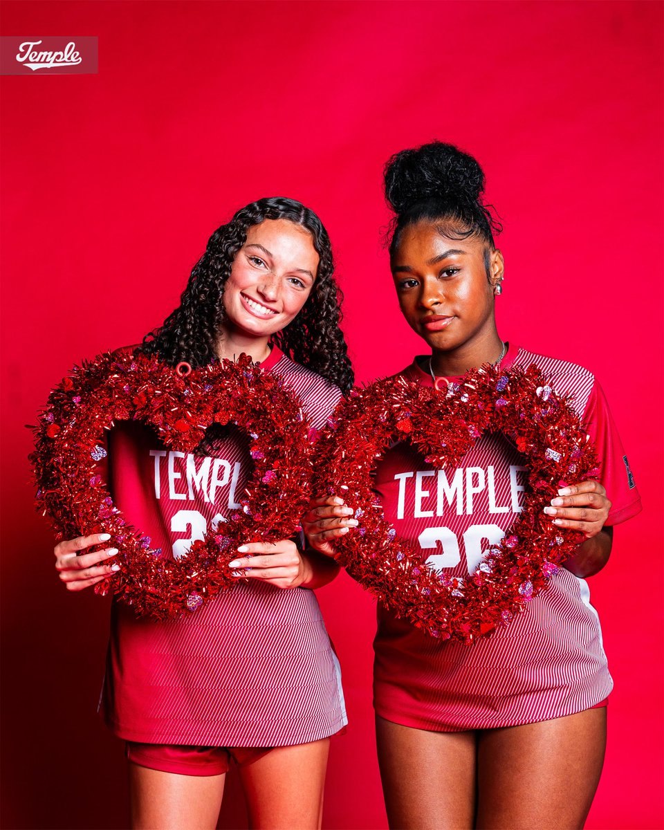 Shooting our shot like cupid💘.

Happy Valentine’s Day from Temple Women’s Soccer 🩷

#GoOwls