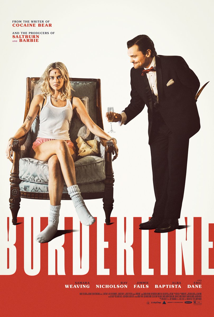 Live_for_Films's tweet image. Borderline – Samara Weaving is stalked by Ray Nicholson in the trailer for the new home invasion thriller. Watch it here bit.ly/3ECEcaN

#Borderline #film #homeinvasion #SamaraWeaving #RayNicholson #JimmyWarden