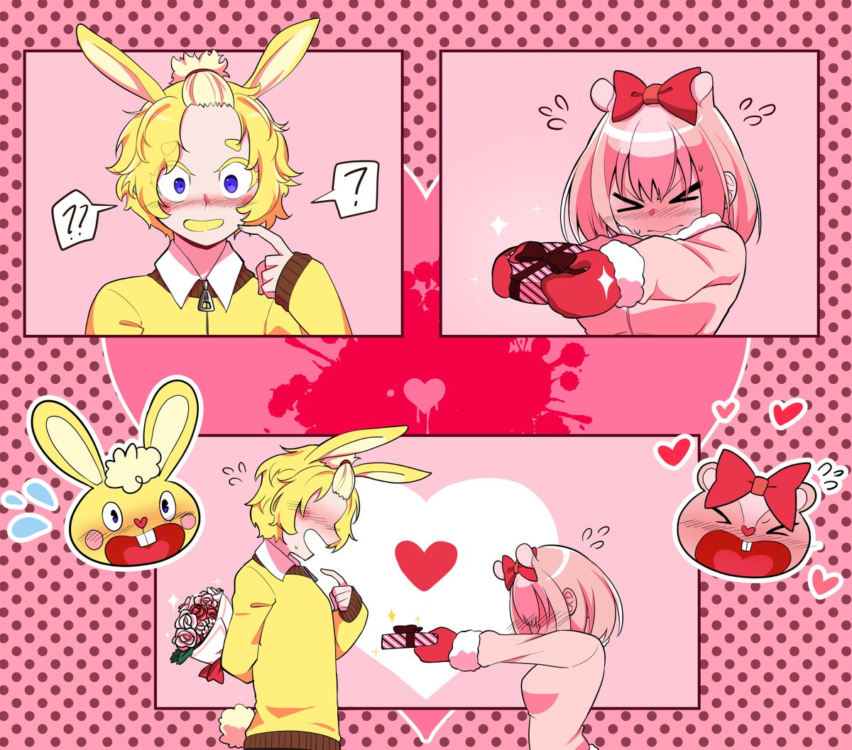 해피 발렌타인
#htf #happytreefriends