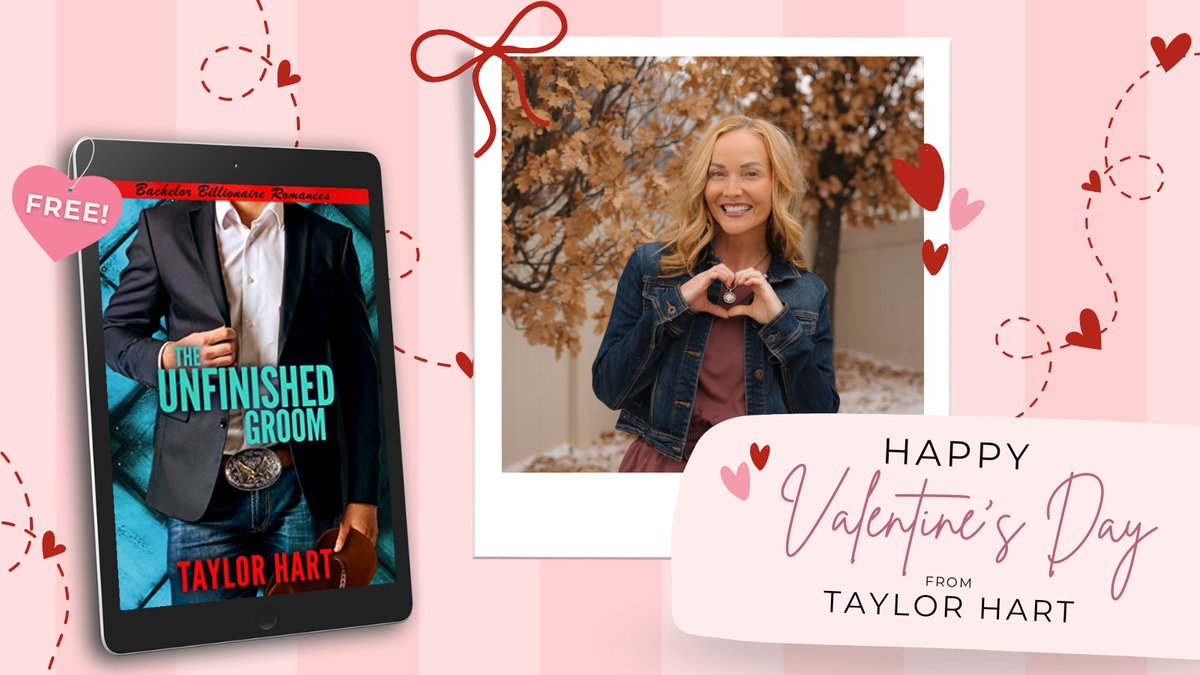 Happy Valentine's Day! Today I'm sending you LOVE with this FREEBIE! Hunter James is a plain and simple Cowboy— He’s fun and brave and ---drives Summer Kingston Crazy when she first meets him! FREE!! – ONE Day Only –– Don't miss it! 
amzn.to/3gNCiE6