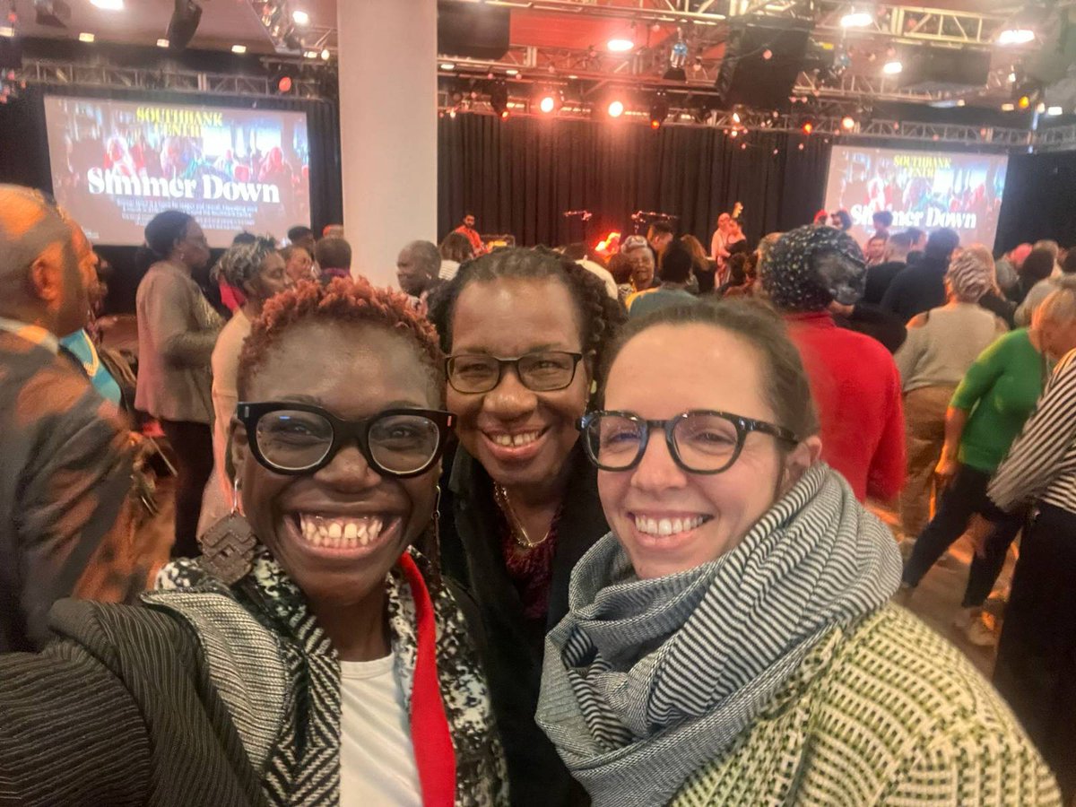 GDARnetwork's tweet image. Wonderful meetup with our dynamic and truly global GDAR leaders, Tolu Oni, T. Alafia Samuels, and Lou Foley
