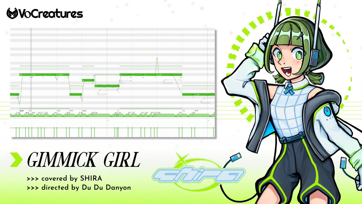 VoCreatures's tweet photo. We hope everyone's had a wonderful Valentine's Day! This Sunday, we will be premiering a cover demo of Gimmick Girl by @MonochroMenace for SHIRA! We hope to see you then.

#SHIRA_VoC #UTAU https://t.co/1imgb4kq7k