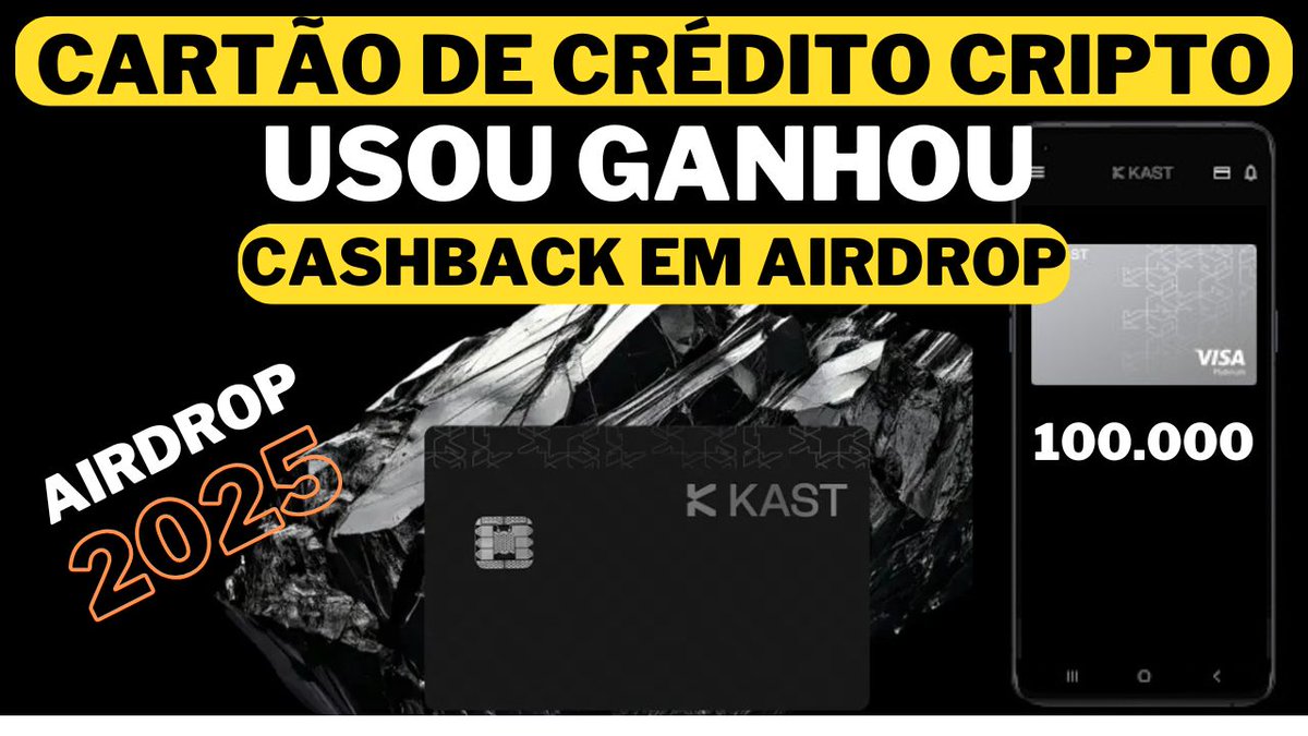Você já usa o melhor cartão de pagamento em cripto?
a <a href="/KAST_official/">KAST</a> é disparado a melhor opção cartão cripto, com cashback em pontos que serram trocados 1=1 em tokens no futuro próximo! ainda não usa? faça o seu cartão digital agora! 👇👇kastfinance.app.link/WNF108UY