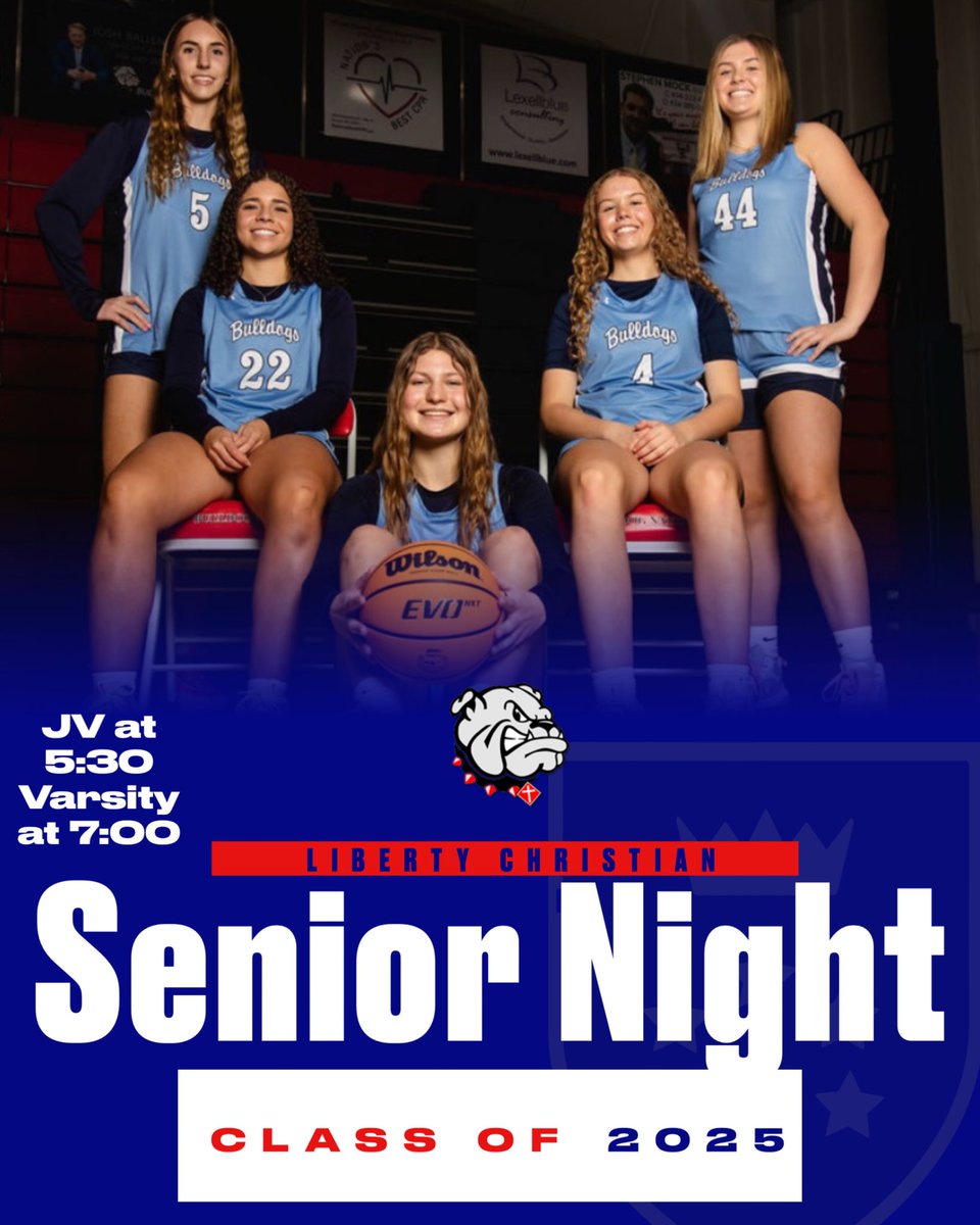LCAbulldogsGBB's tweet image. 🚨BULLDOG NATION - come support your LCA GBB team, and our 5 amazing seniors, as we compete against Brookville tonight. 

Ella, Ariana, Laney, Lily, and Brooklyn have represented our school and program so well so let’s give them a senior night that they will remember forever!