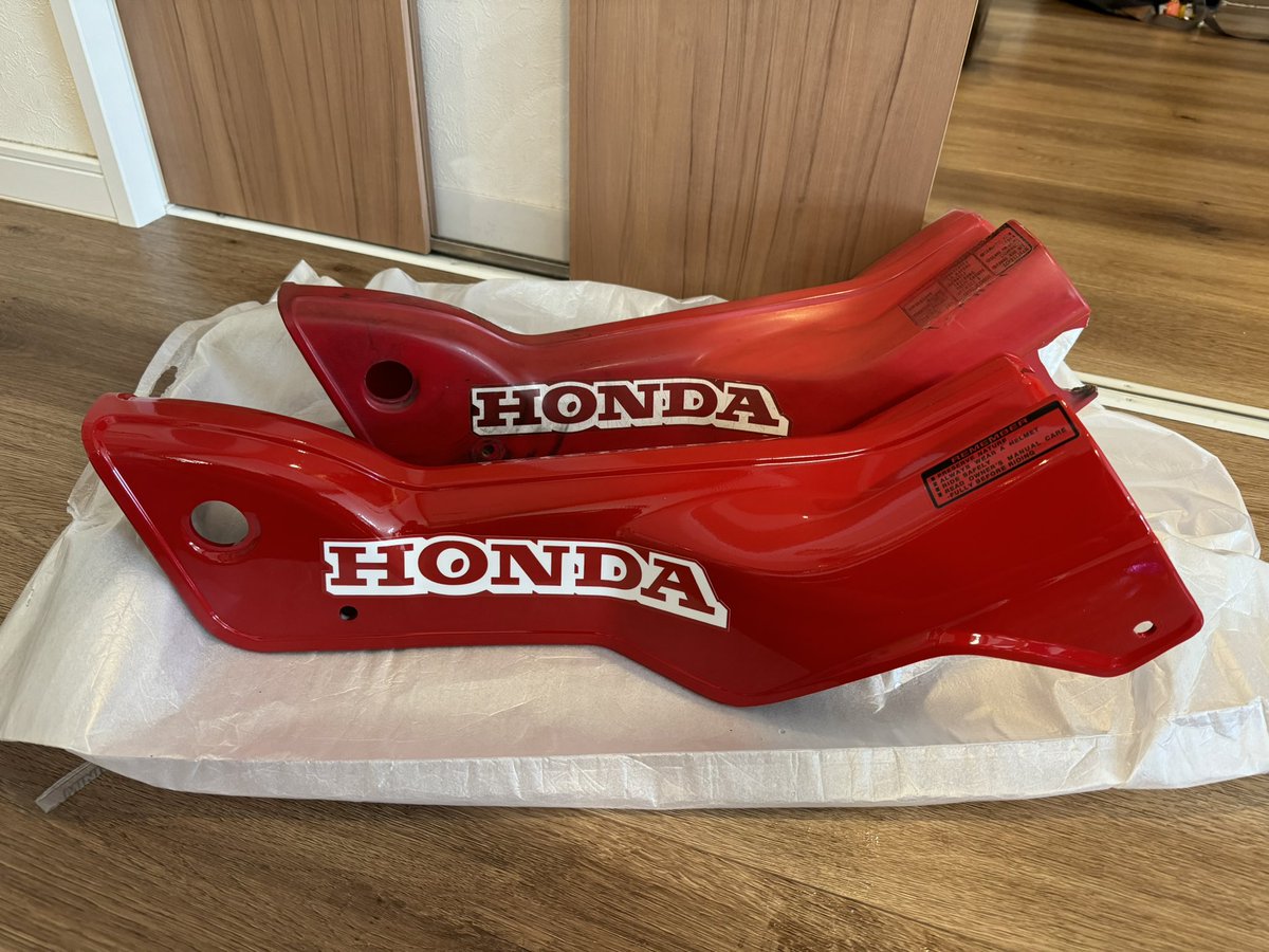 maedonblog's tweet photo. センターカバー新調😏

30年前のバイクやけど新品が買える幸せ😏

#ct110 #ハンターカブ #カブ #カブ主 #バイクレストア #Honda #バイク好きと繋がりたい https://t.co/wj1YAOEJbm