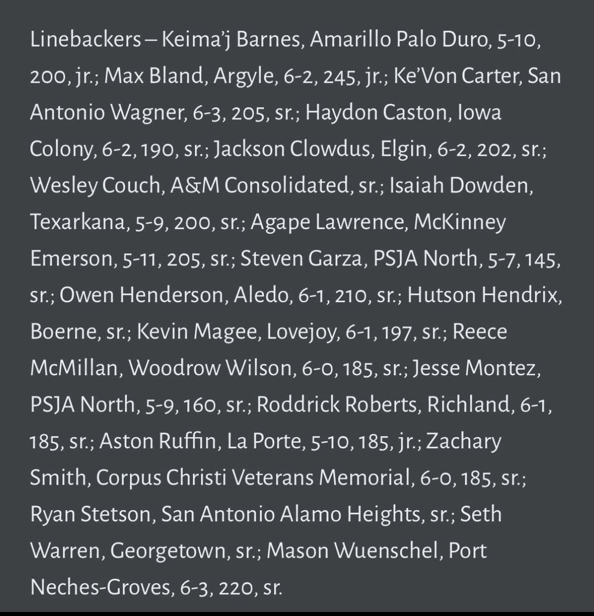 wuensch (@mwuenschel9) on Twitter photo Super blessed to be named TSWA All-State Honorable Mention. I couldn’t have done it without my teammates and my coaches!
<a href="/CoachJosephPNG/">Jeff Joseph</a>
<a href="/CoachMcDaniel2/">Matt McDaniel</a> Super blessed to be named TSWA All-State Honorable Mention. I couldn’t have done it without my teammates and my coaches!
<a href="/CoachJosephPNG/">Jeff Joseph</a>
<a href="/CoachMcDaniel2/">Matt McDaniel</a>