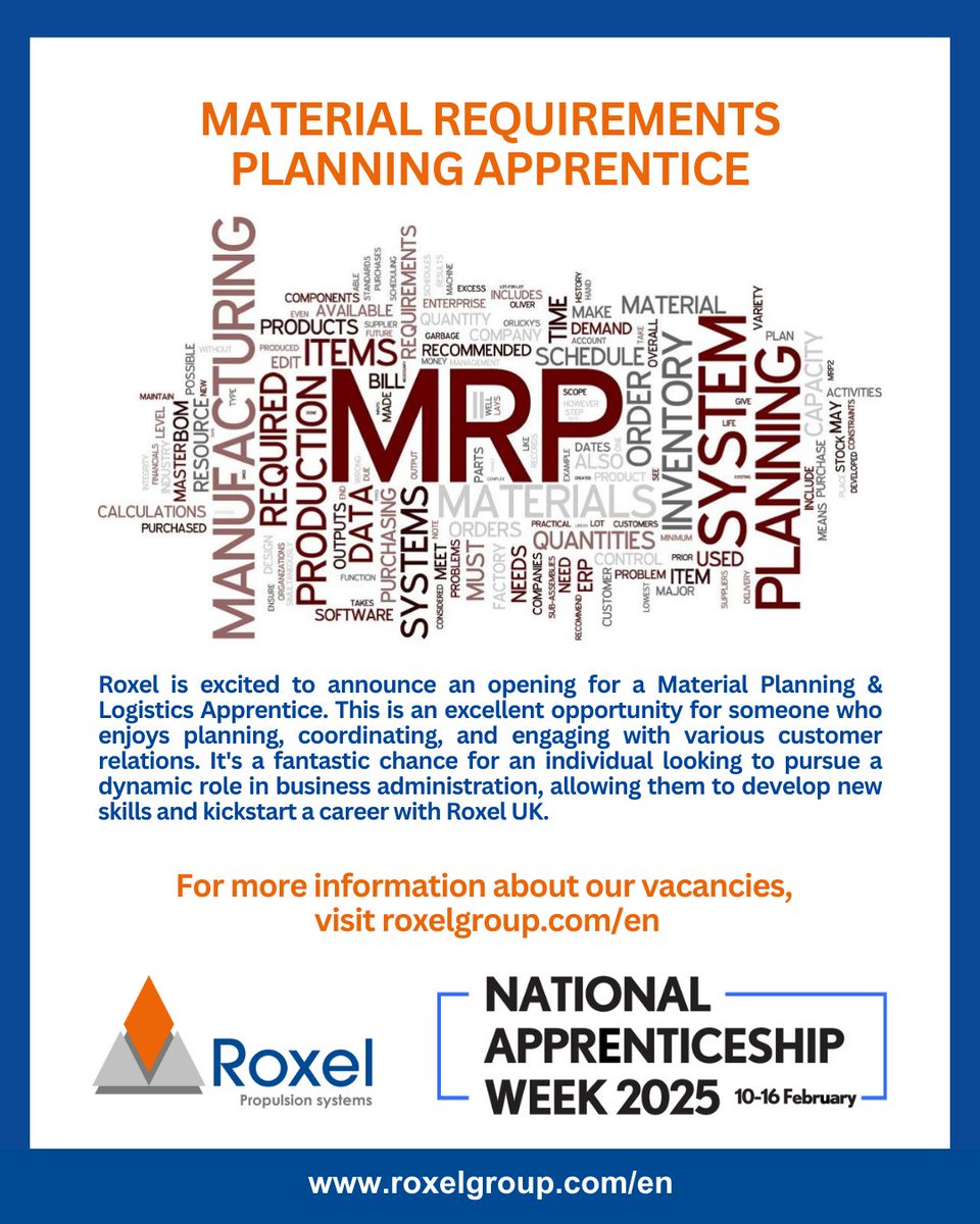 If you've enjoyed following our apprentices' journeys this week and want to explore the opportunities available at Roxel UK, take a look at our current apprentice roles that are listed on our website careers page - roxelgroup.com/en/career-empl….

#NAW2025 #SkillsForLife #RoxelUK