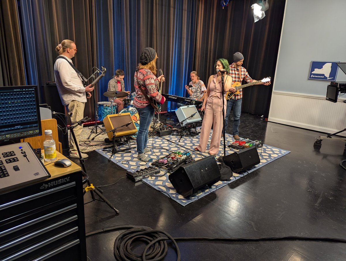 Tim Fox (@timfoxnc9) on Twitter photo Today at 10... Jamming in the SAMMY Spotlight with <a href="/TransientKicks/">Transient Kicks</a>, nominees for Jam Band of the Year. Check them out on <a href="/BridgeStreetTV/">Bridge Street</a> at 10 on <a href="/NewsChannel9/">NewsChannel 9</a> <a href="/sammyawards/">Syracuse Area Music</a> Today at 10... Jamming in the SAMMY Spotlight with <a href="/TransientKicks/">Transient Kicks</a>, nominees for Jam Band of the Year. Check them out on <a href="/BridgeStreetTV/">Bridge Street</a> at 10 on <a href="/NewsChannel9/">NewsChannel 9</a> <a href="/sammyawards/">Syracuse Area Music</a>