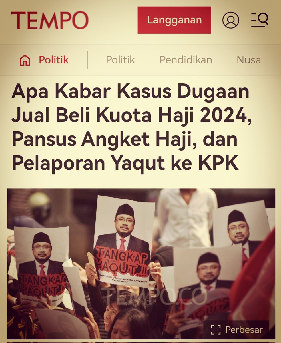WagimanDeep212_'s tweet photo. Apa kabar Dugaan Penyelewengan Kuota Haji 2024?...
Ubur ubur ikan lele, Pansus Haji nya kemana Le?...😂

https://t.co/B1JBKIlAeD https://t.co/cquBFXmwTB