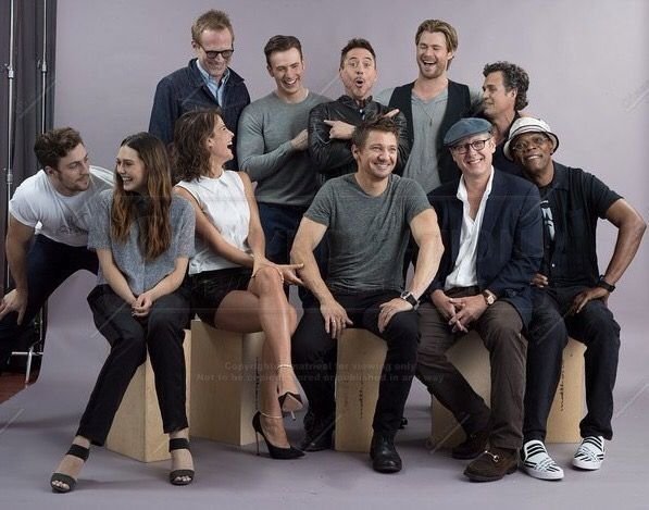 The cast of ‘AGE OF ULTRON’