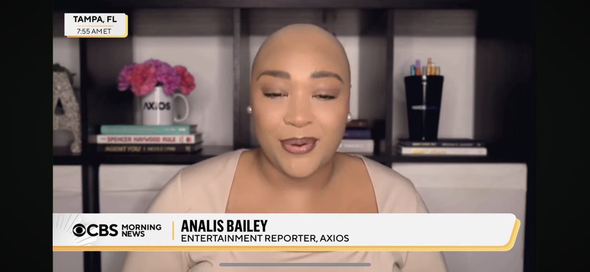 I was on CBS this morning to discuss all things #NBAAllStar Weekend! 🏀📺

But I’m really posting this just so y’all can see my <a href="/axios/">Axios</a> mug with Valentine’s Day flowers!!! 💓
