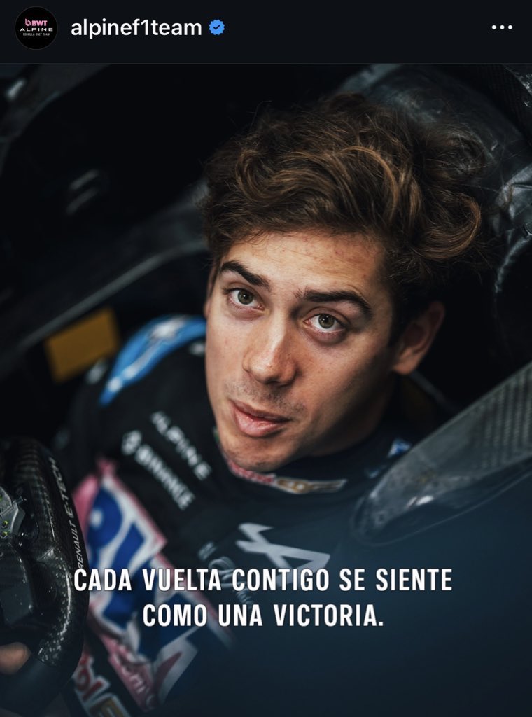 TinoCLeclerc's tweet photo. JAJAJAJAJAJAJAJAJAJAJAJ QUE SUBÍA LA CUENTA DE ALPINE https://t.co/9cZdSYES78