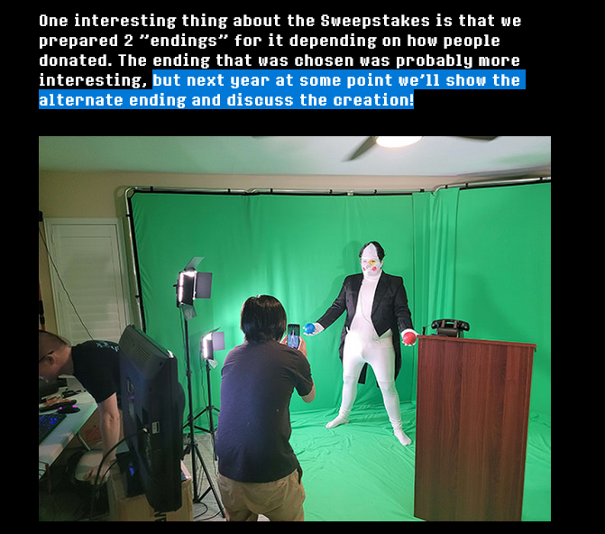 we're never getting the alternate ending.