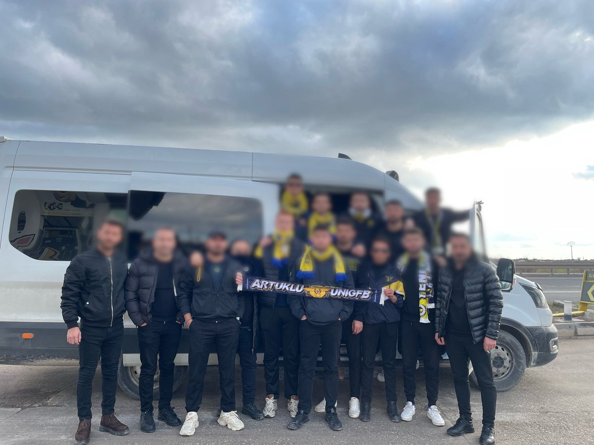 GELİYORUZ! FENERBAHÇEMİZİ Urfada oynanacak basketbol maçında yalnız bırakmamak için Artuklu UNIGFB olarak yoldayız.      
#UNIGFB
