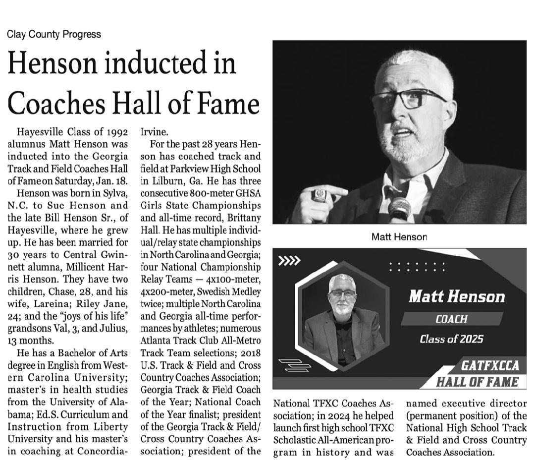 DrMonicaHenson's tweet image. Proud of my brother! Great write-up in our hometown newspaper. #gaed @OfficialGHSA @GATFXCCA @ATLtrackclub