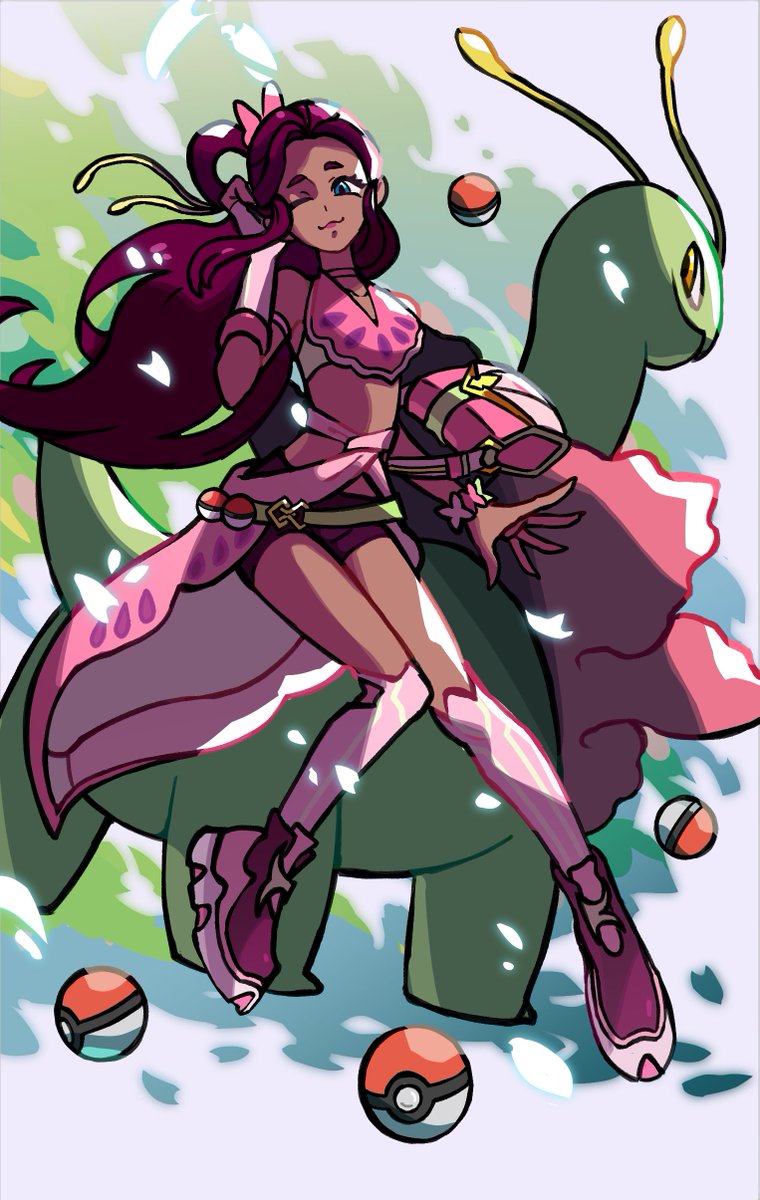 imp_blues's tweet image. First in a series of commissions for @g3llyf33sh
#Pokemon