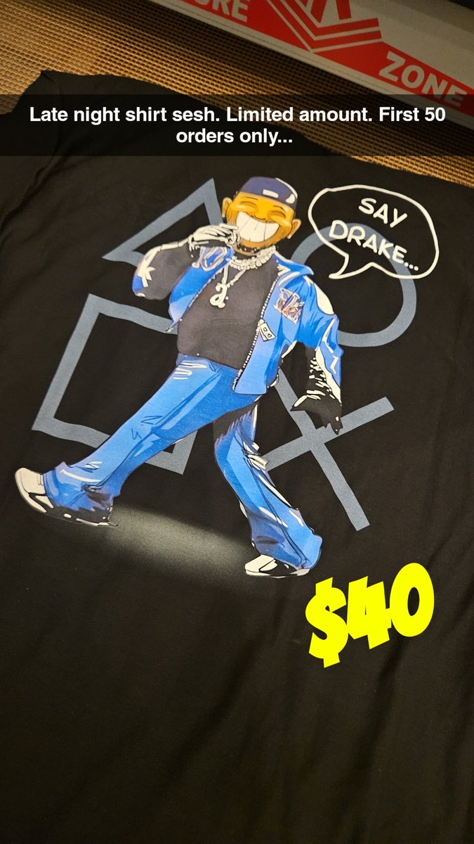 oldManmut's tweet image. Wop wop wop wop wop... don't worry about the limited amount. Thats for my local shop. I don't like saturating my city with the same tees.... $40 free shipping.