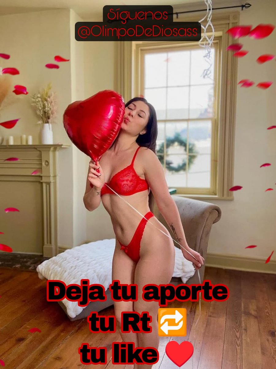 OlimpoDeDiosass's tweet photo. 🌹👠 𝗩𝗶𝗲𝗿𝗻𝗲𝘀 𝗗𝗲 #DiosasDelAmor

𝑫𝒆𝒋𝒂 𝒕𝒖 𝒂𝒑𝒐𝒓𝒕𝒆 𝒅𝒆 𝑺𝒂𝒏 𝑽𝒂𝒍𝒆𝒏𝒕í𝒏 🌹
♥️ Foto 📸
♥️ Video 📽️
♥️ Nude 🔥
♥️ No nude 👙

𝗨𝘀𝗮 𝗹𝗼𝘀 
#ViernesDeDiosas
#DiosaDelAmor
#DiosasDelOlimpo

👠♥️ 𝗗𝗘𝗩𝗨𝗘𝗟𝗩𝗢 𝗥𝗧 𝗦𝗜 𝗗𝗘𝗝𝗔𝗦 𝗧𝗨 𝗥𝗧 https://t.co/XciSsgkuXf