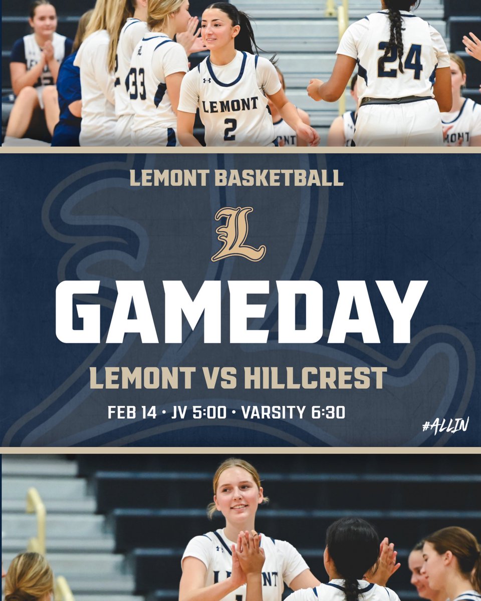 Last one! Don’t miss it! #ALLIN <a href="/LHS_Girls_bball/">LHS Girls Basketball</a> <a href="/LHS210Athletics/">Lemont Athletics</a>