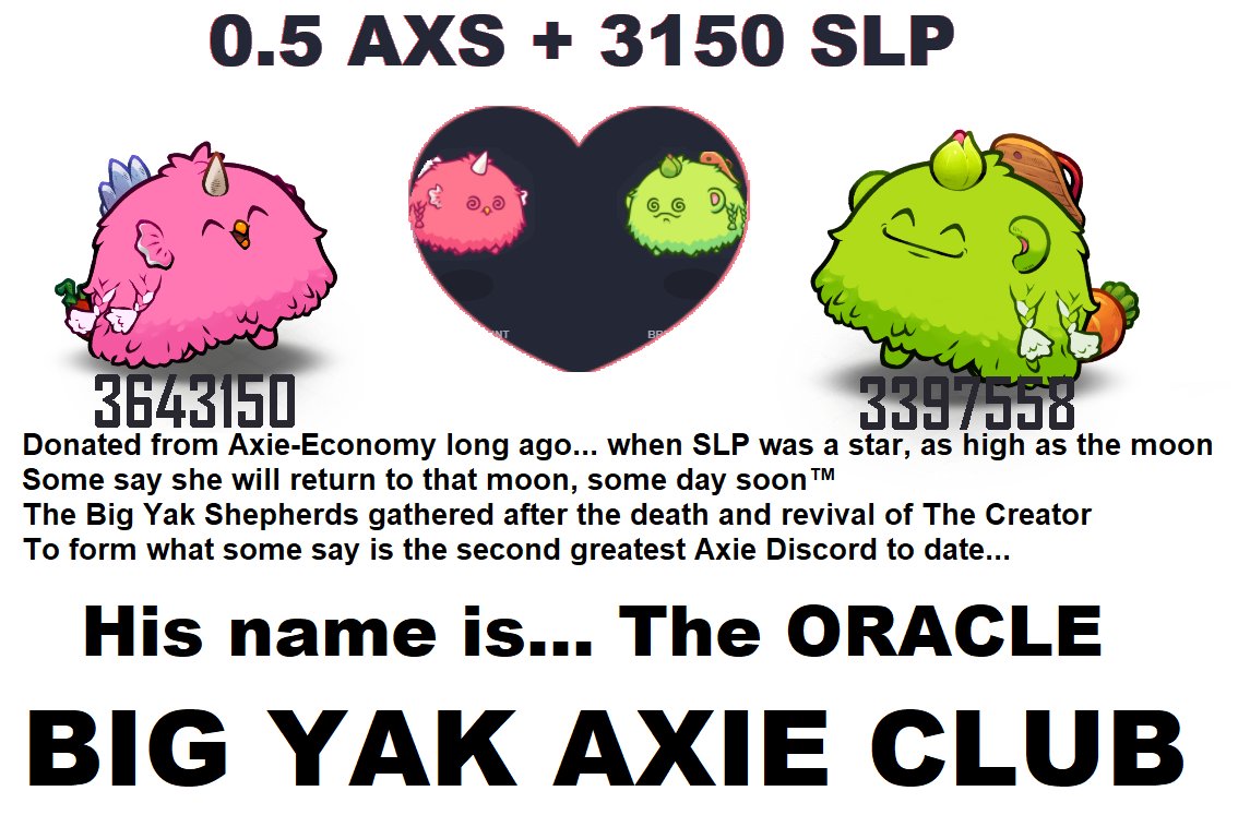 <a href="/BigYakAxieClub/">BYAC.RON</a>, founded by passionate <a href="/AxieInfinity/">Axie Infinity</a> players, is taking its next big leap! After building a strong community and launching a Ronin Validator <a href="/Ronin_Network/">Ronin</a> to support the ecosystem, they’re now introducing the $BRAIDS token! 🚀  

 💎 $BRAIDS Token: A new token