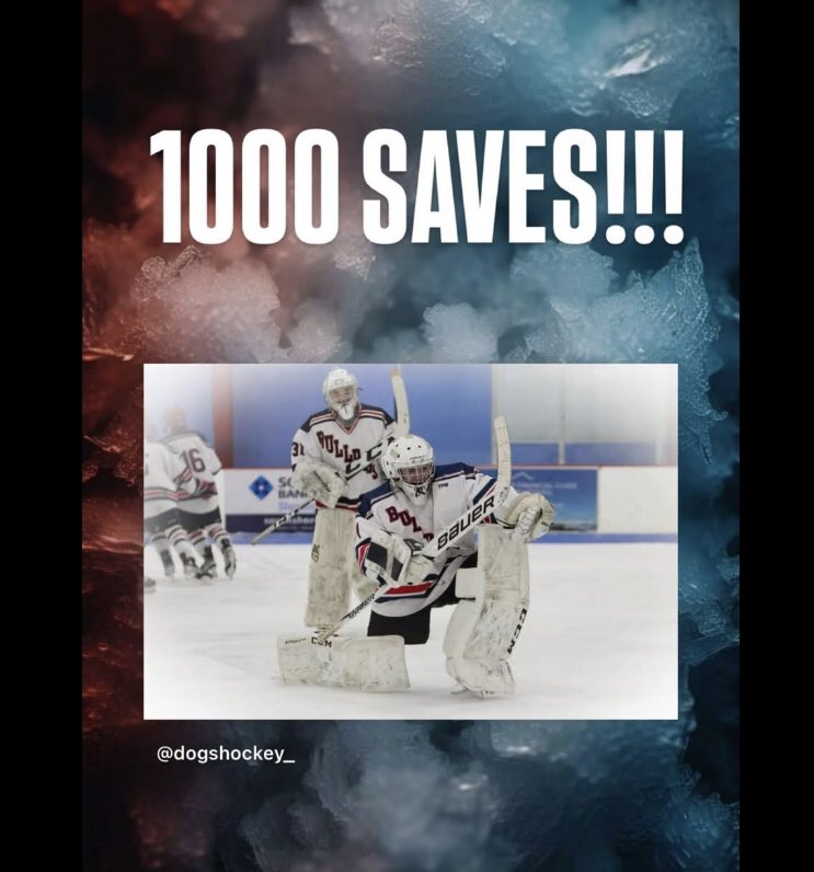 Congrats to junior Ricky Esancy on a huge milestone. He has recorded over 1,000 saves in his high school career so far. Great milestone for an even better kid. 

<a href="/Rocklanddogs/">Rockland AD</a> <a href="/sports_ledger/">Patriot Ledger sports</a> <a href="/BrocktonSports/">Brockton Enterprise sports</a> <a href="/HNIBonline/">Hockey Night</a> <a href="/GlobeSchools/">Boston Globe Schools</a> <a href="/BGlobeSports/">Boston Globe Sports</a>