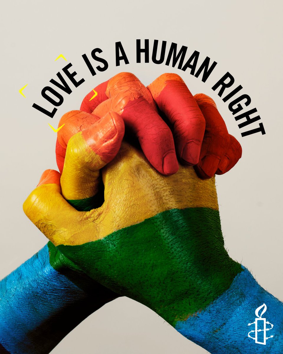 This Valentine's Day, we're reminding you that love is a human right.

 Everywhere. Always.