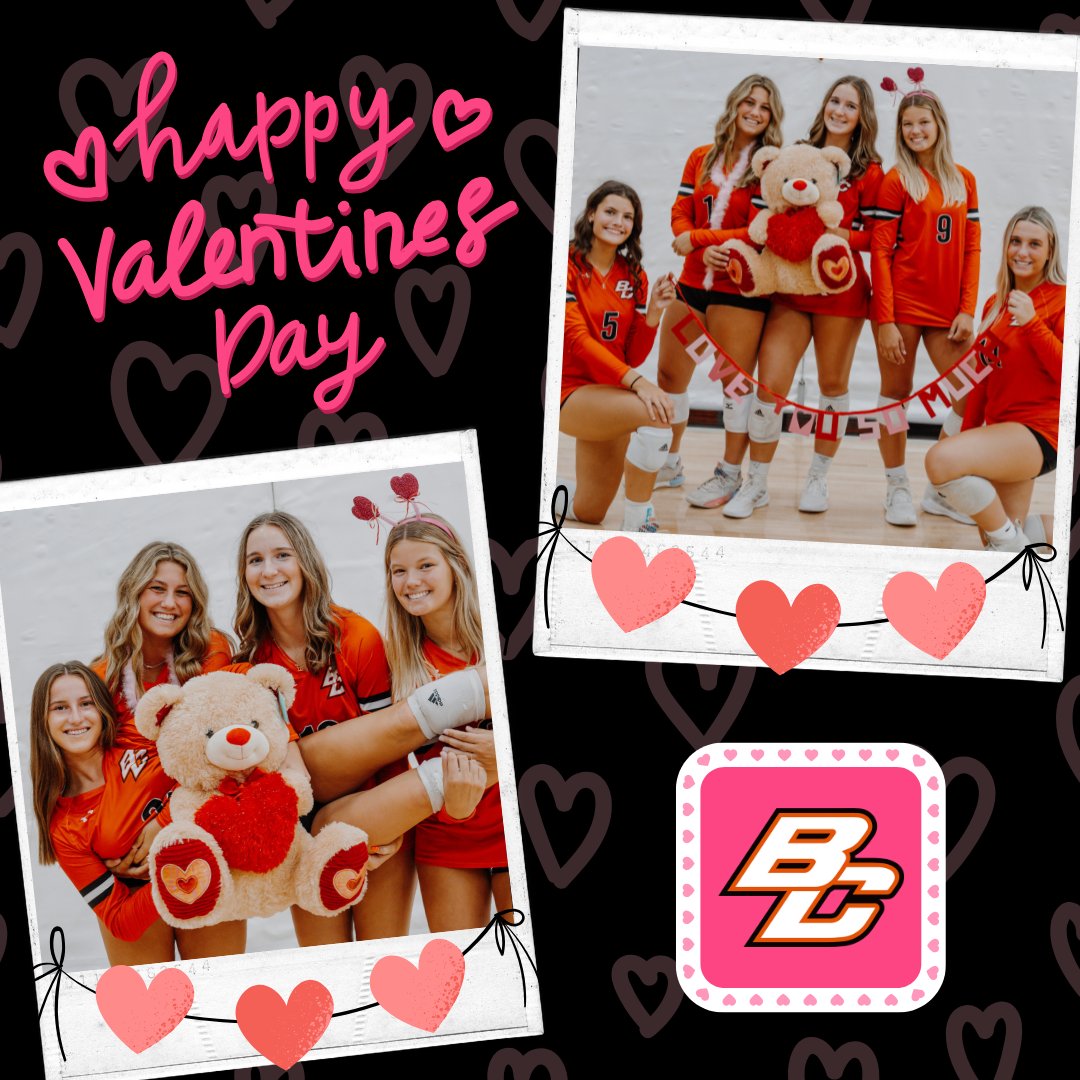 Happy Valentine's Day! Love, BCVB 🧡 #GoBulldogs #BCVB