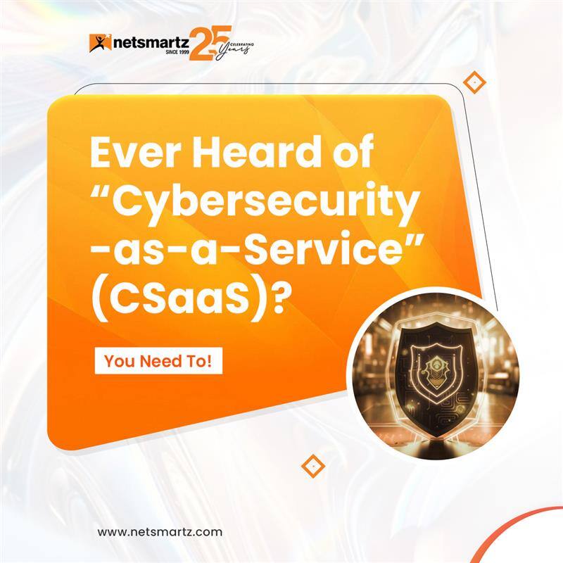 netsmartztweets's tweet image. Cyber threats are evolving, and traditional security measures aren’t enough! 
 
That’s why businesses are shifting to Cybersecurity-as-a-Service #CSaaS
Schedule a call to learn more! 
hubs.la/Q036KCNf0 
 
#AIDevOps  #cybersecurity #Netsmartz