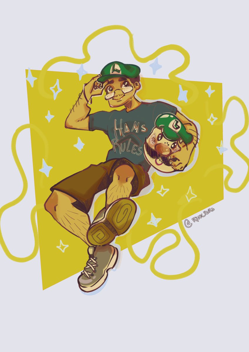 Riox_Yara's tweet photo. YOYOYO
New One #fanart with #mariobros inspíration

#videogames  #Nintendo  #characterdesign  #illustration  #artwork #chibijob https://t.co/cyOWBc5f0i